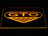 FREE Pontiac GTO LED Sign - Yellow - TheLedHeroes