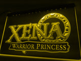 FREE Xena Warrior Princess LED Sign - Yellow - TheLedHeroes
