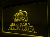 Colorado Avalanche LED Neon Sign Electrical - Yellow - TheLedHeroes