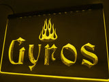 Gyros LED Neon Sign USB - Yellow - TheLedHeroes