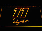 Denny Hamlin LED Sign - Yellow - TheLedHeroes