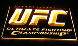 FREE UFC LED Sign - Yellow - TheLedHeroes