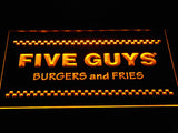 Five Guys LED Sign - Purple - TheLedHeroes