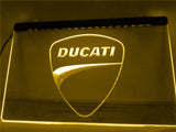 FREE Ducati 2 LED Sign - Yellow - TheLedHeroes