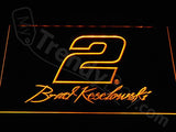 Brad Keselowski 2 LED Neon Sign Electrical - Yellow - TheLedHeroes