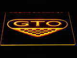 Pontiac GTO LED Neon Sign Electrical - Yellow - TheLedHeroes
