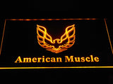 American Muscle Cars 2 LED Sign - Yellow - TheLedHeroes