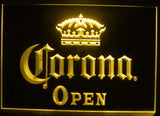Corona Extra Open (2) LED Neon Sign Electrical - Yellow - TheLedHeroes