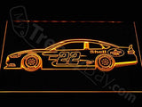 Joey Logano LED Neon Sign USB - Yellow - TheLedHeroes