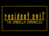 FREE Resident Evil The Umbrella Chronicles LED Sign - Yellow - TheLedHeroes