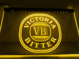 Victoria Bitter Beer LED Neon Sign Electrical - Yellow - TheLedHeroes