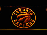 Toronto Raptors 2 LED Sign - Yellow - TheLedHeroes