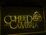 Coheed Cambria LED Neon Sign USB - Yellow - TheLedHeroes