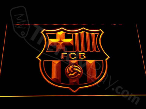 FC Barcelona LED Sign - Yellow - TheLedHeroes