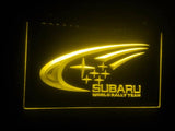 Subaru (2) LED Neon Sign USB - Yellow - TheLedHeroes