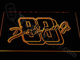 Dale Earnhardt Jr. LED Neon Sign USB - Yellow - TheLedHeroes