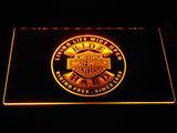 Harley Davidson Badge LED Sign - Purple - TheLedHeroes