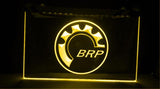 Bombardier Recreational Products BRP LED Neon Sign USB - Yellow - TheLedHeroes