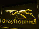 Greyhound Dog LED Neon Sign Electrical - Yellow - TheLedHeroes