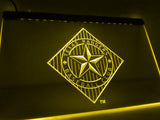 Texas Rangers (7) LED Neon Sign Electrical - Yellow - TheLedHeroes
