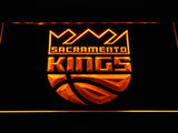 Sacramento Kings 2 LED Sign - Yellow - TheLedHeroes
