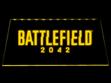 Battlefield 2042 LED Neon Sign USB - Yellow - TheLedHeroes