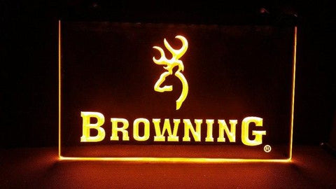 Browning Firearms LED Neon Sign USB -  - TheLedHeroes