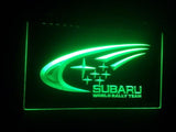 Subaru (2) LED Neon Sign Electrical - Green - TheLedHeroes