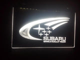 Subaru (2) LED Neon Sign Electrical - White - TheLedHeroes